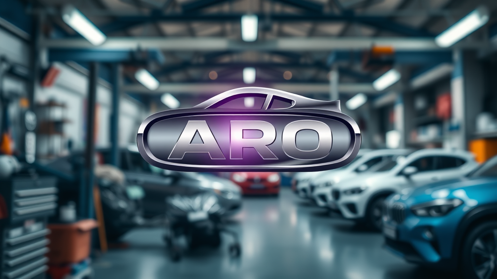 modern auto repair shop logo, reliability, professional branding
