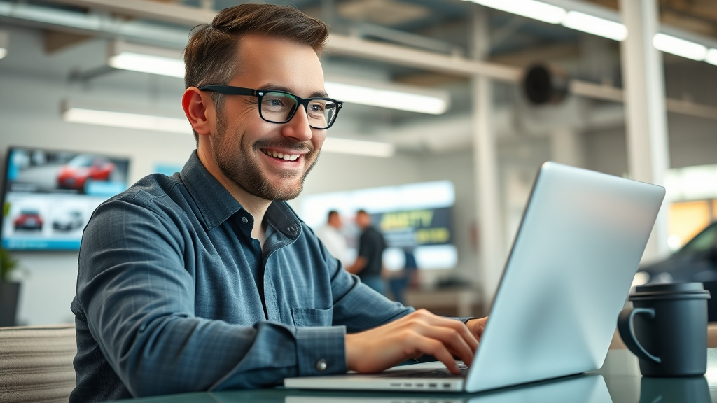 auto repair shop advisor building email marketing campaign