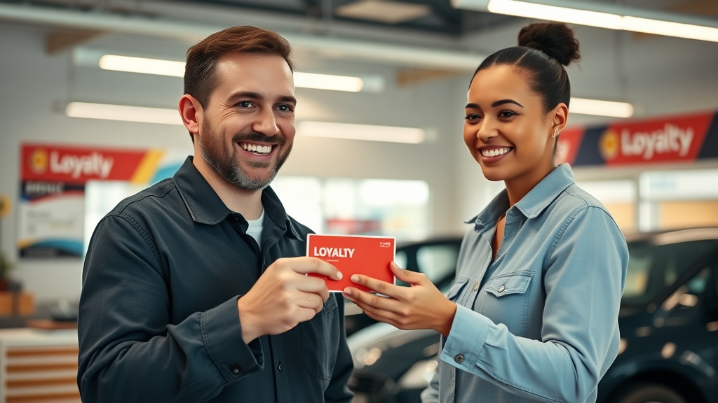 auto repair customer satisfaction loyalty reward loyalty program recognition